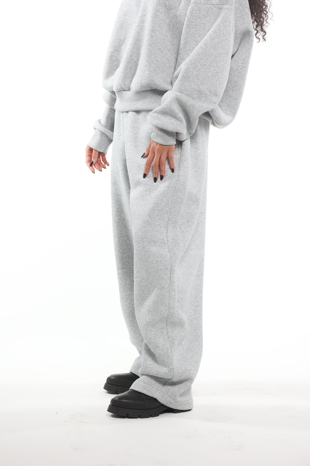 Self Made Hoodie Grigia