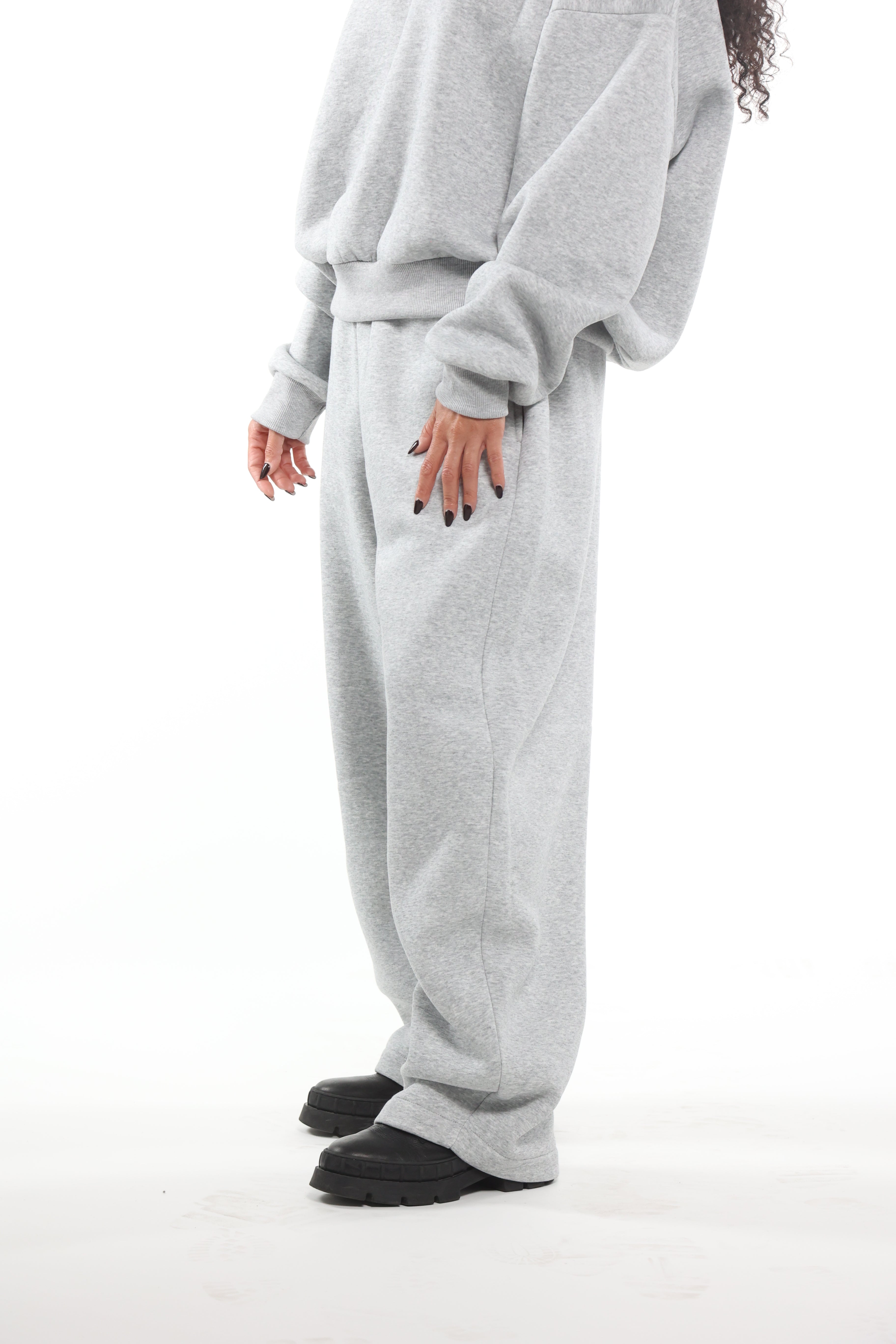 Self Made Hoodie Grigia