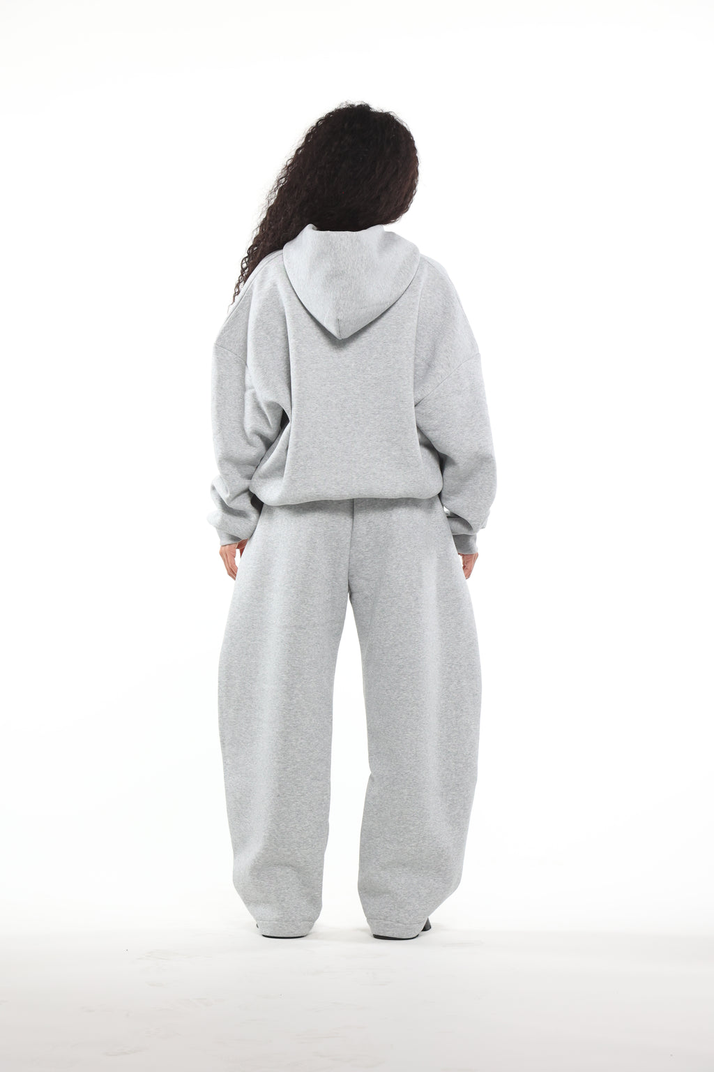 Self Made Hoodie Grigia