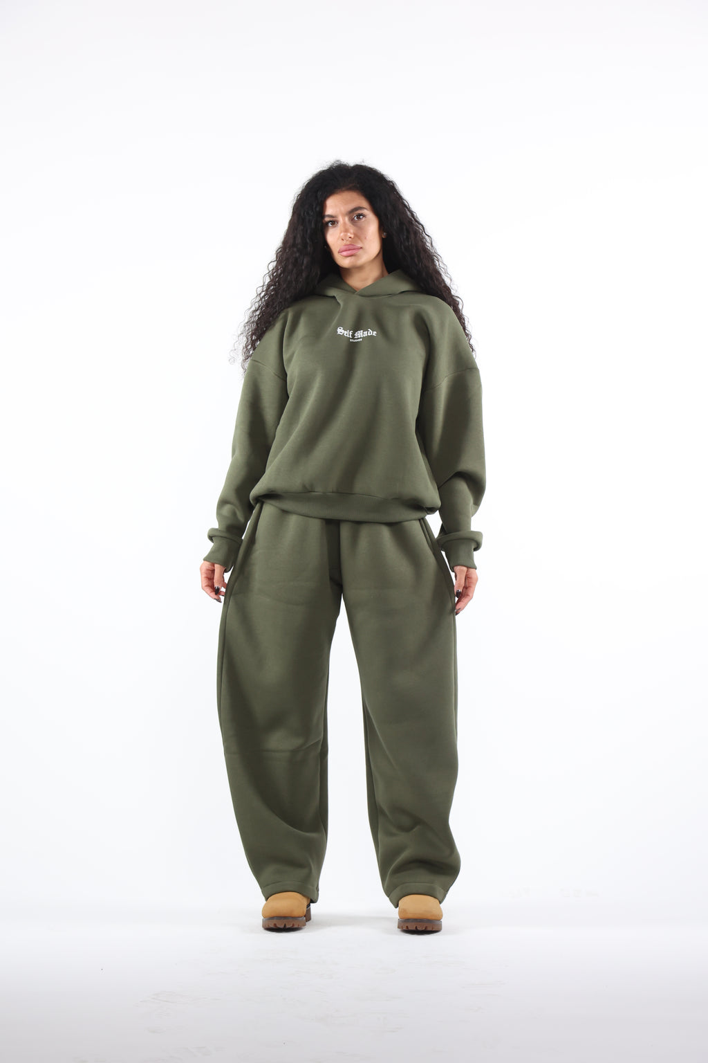 Self Made Hoodie Verde