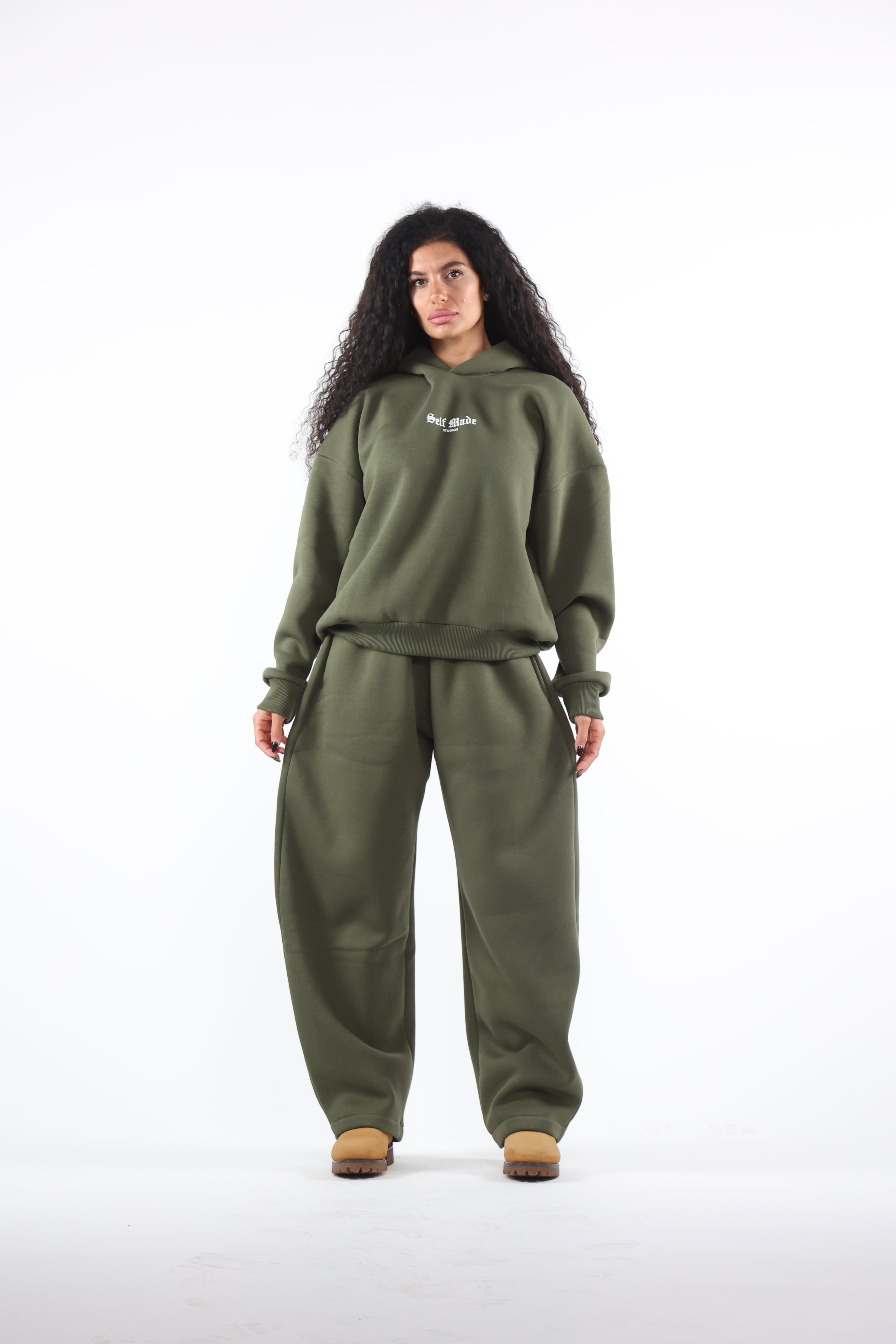 Self Made Hoodie Verde