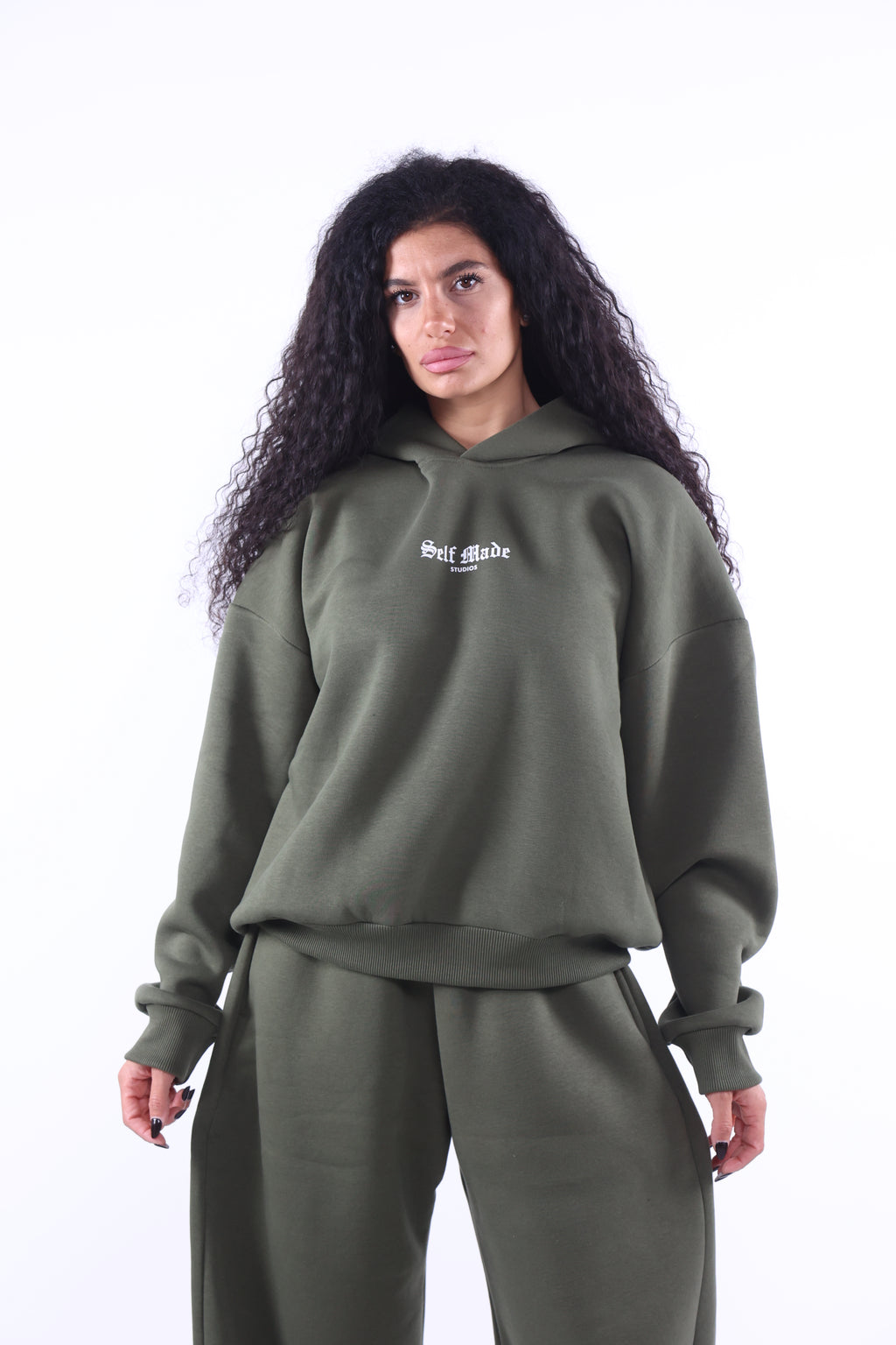 Self Made Hoodie Verde