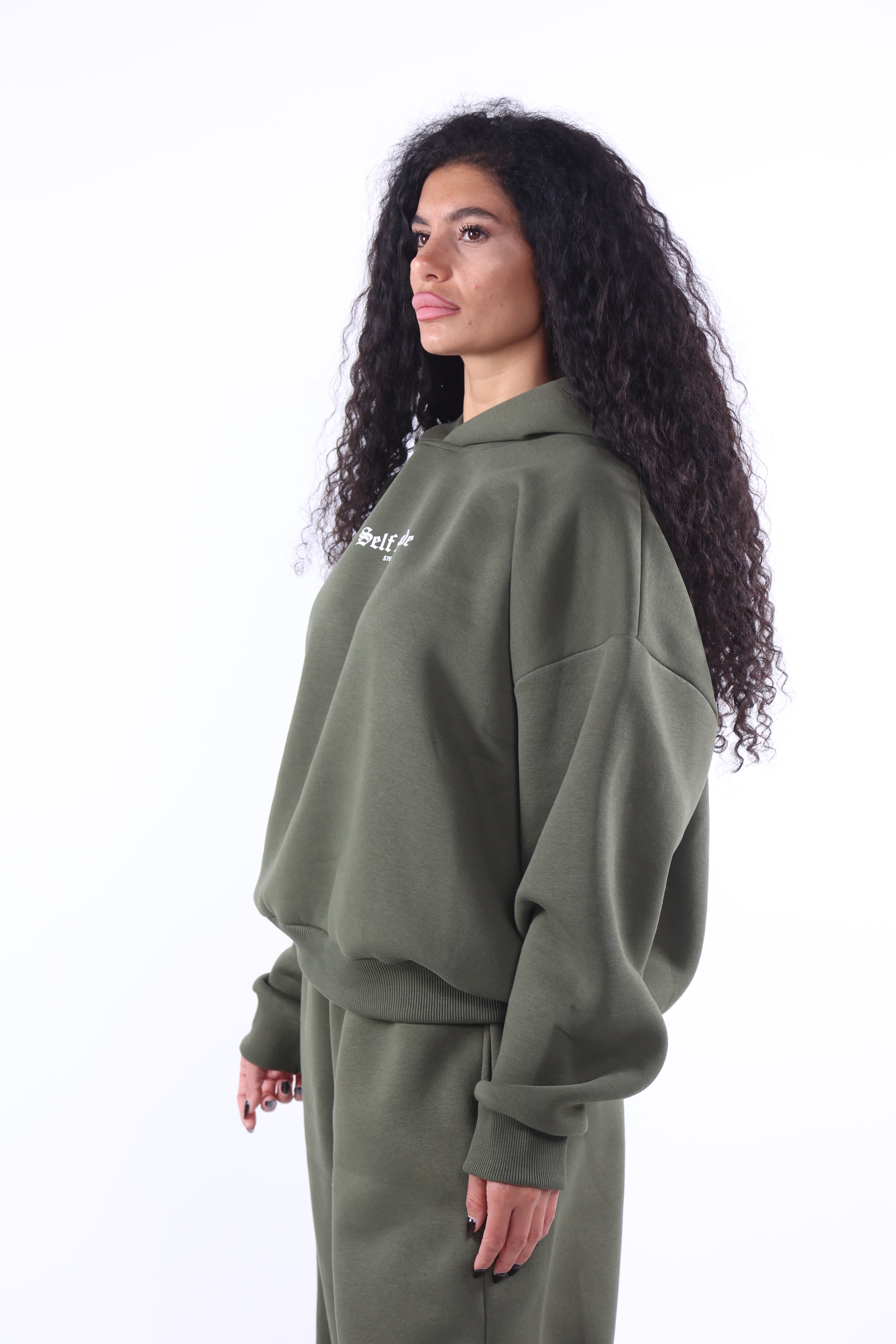 Self Made Hoodie Verde