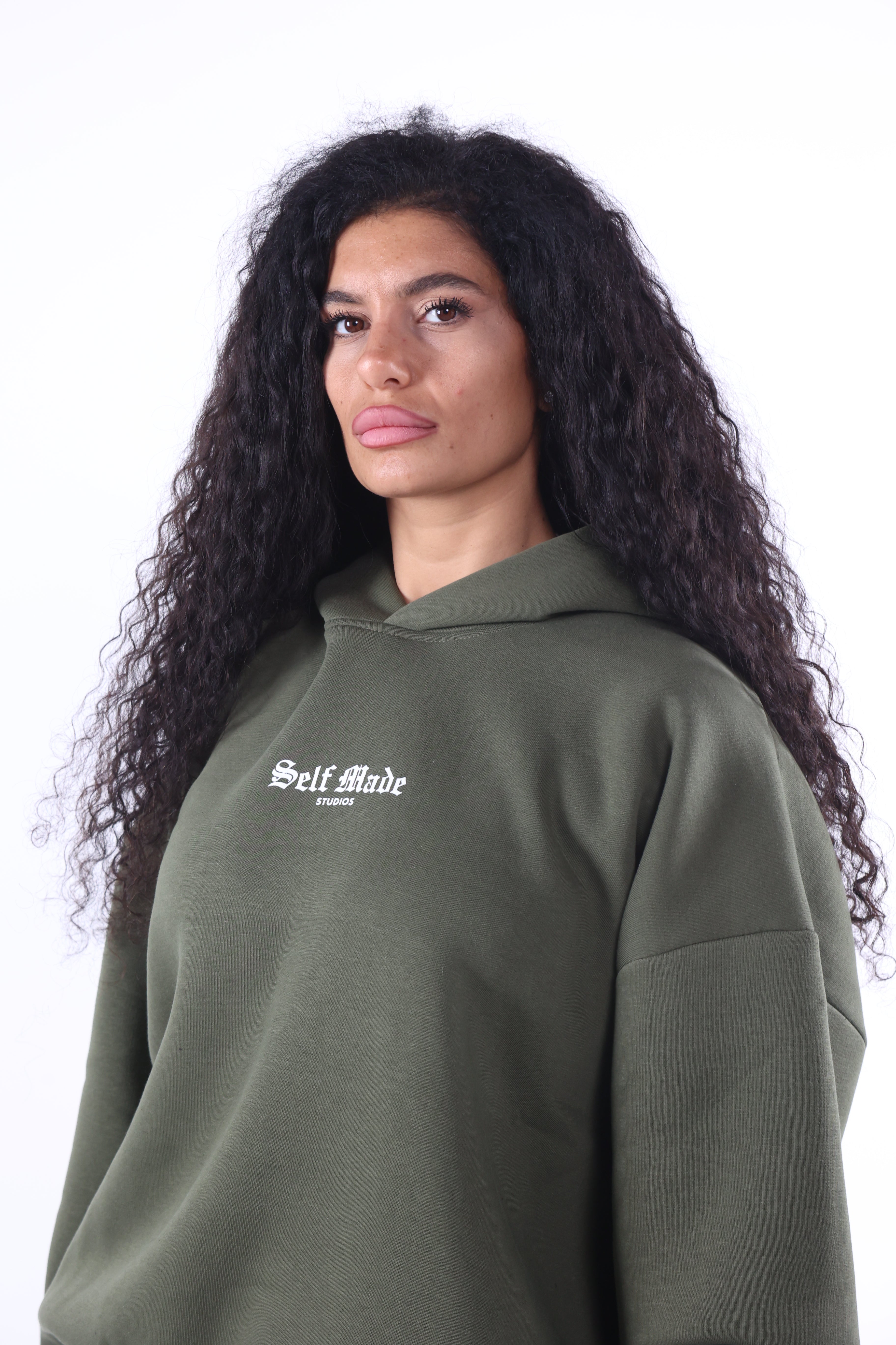 Self Made Hoodie Verde