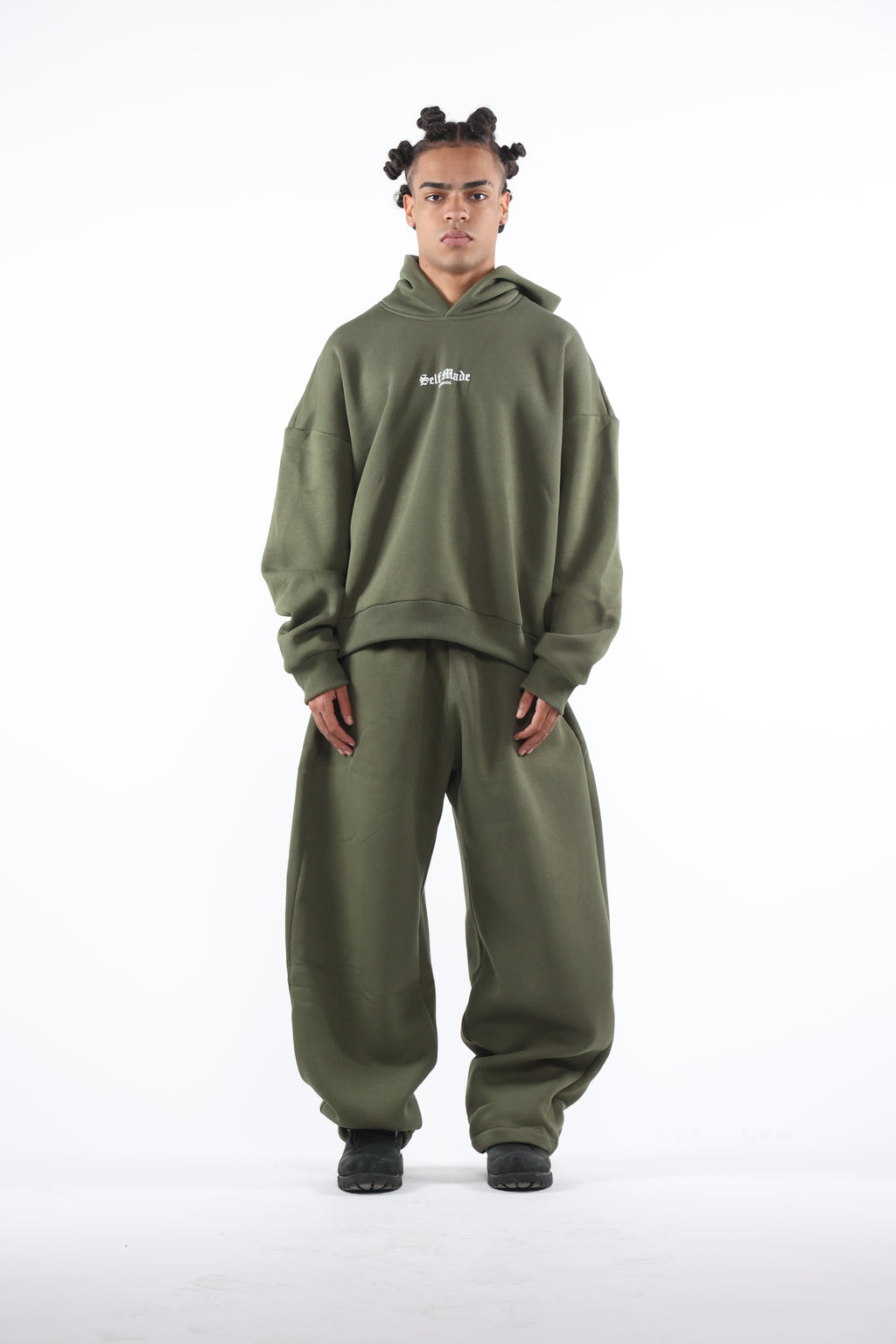 Self Made Hoodie Verde