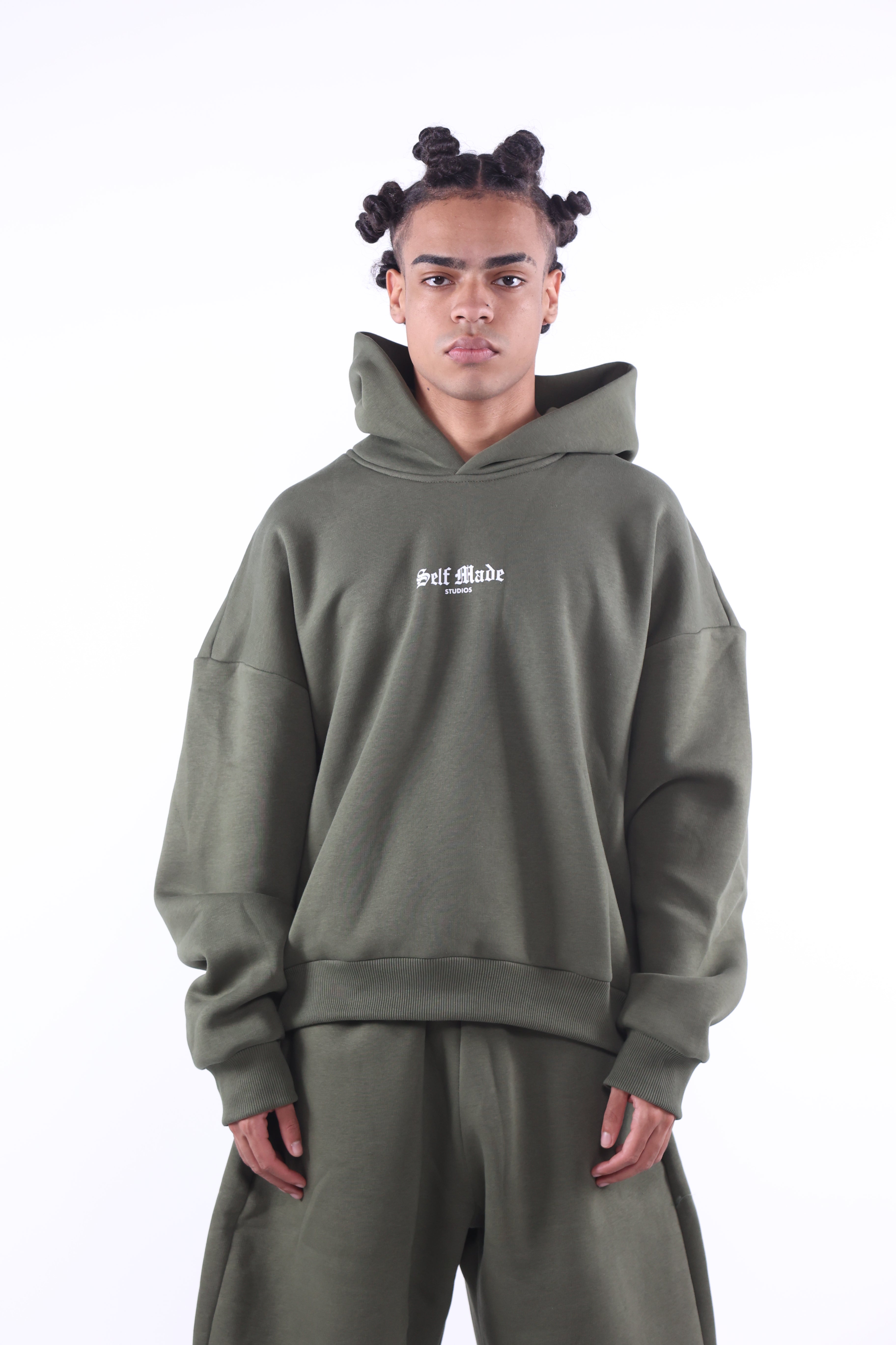 Self Made Hoodie Verde
