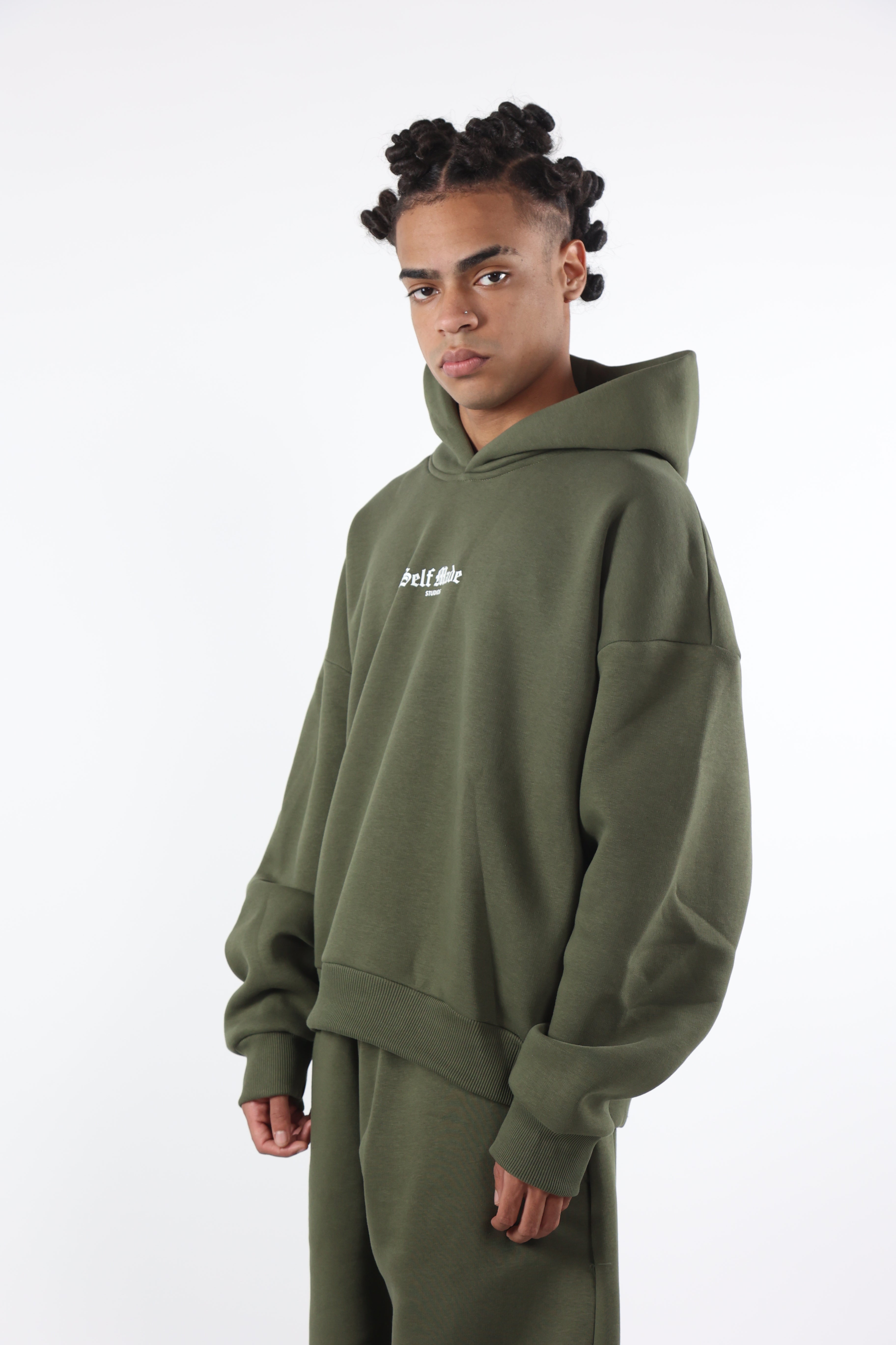 Self Made Hoodie Verde
