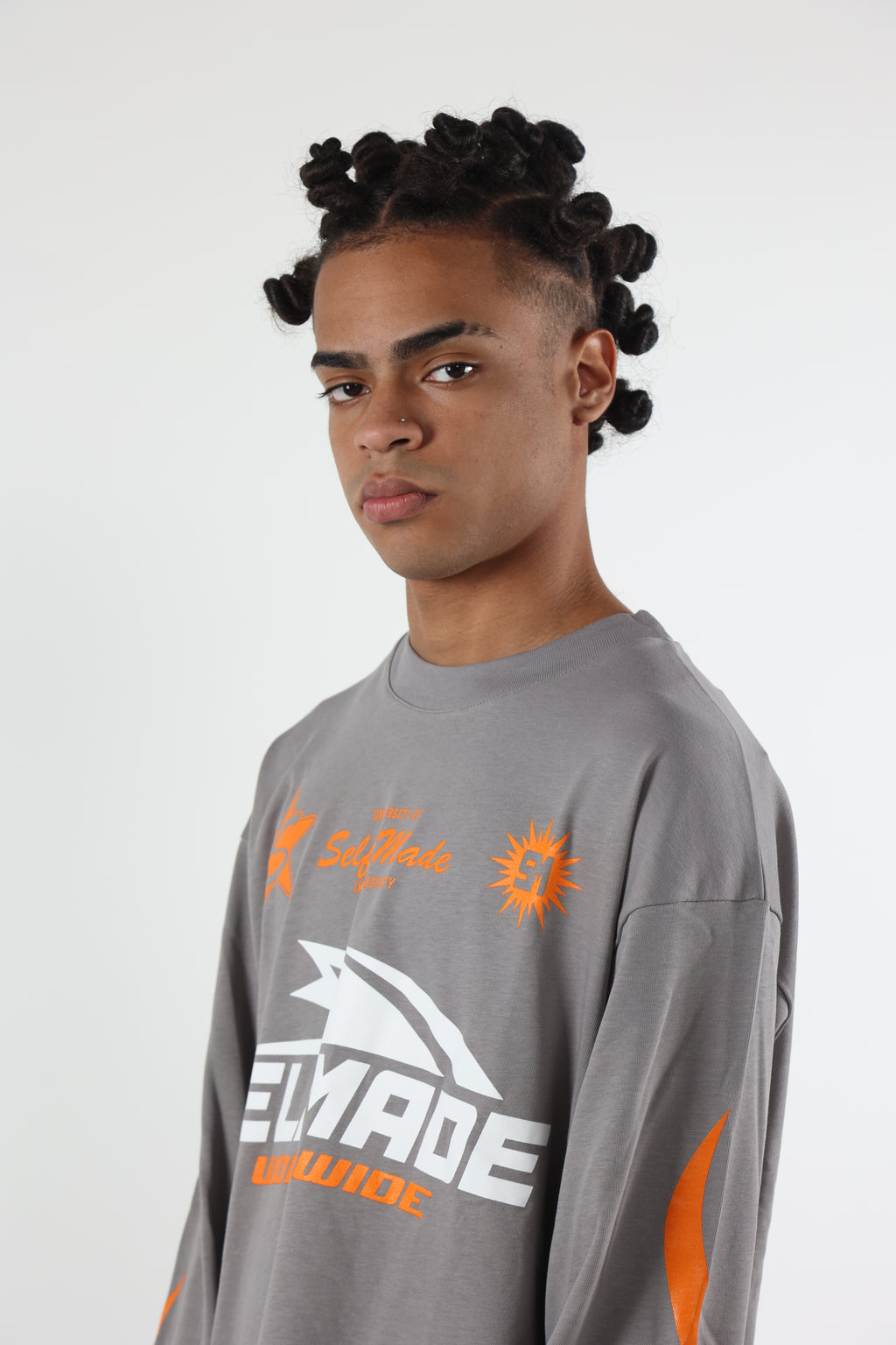 Long Sleeve Flames Mud