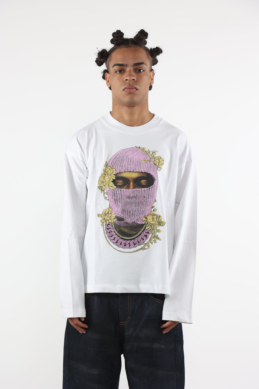 Long Sleeve Balaclava White