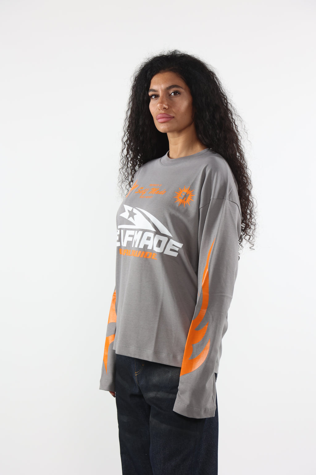 Long Sleeve Flames Mud