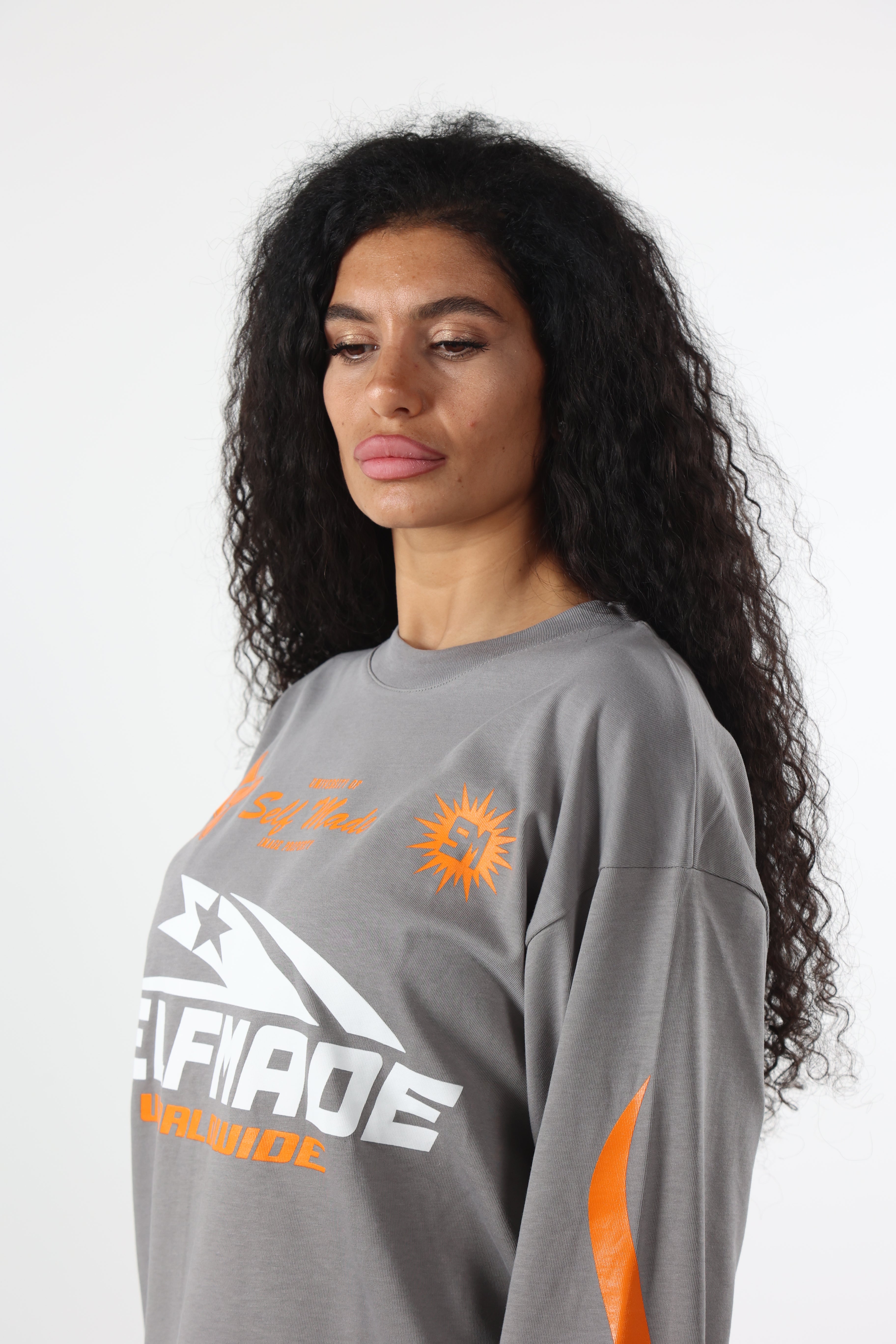 Long Sleeve Flames Mud