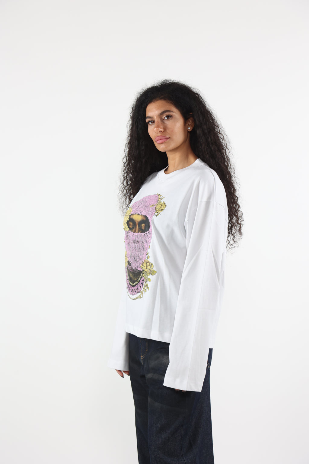 Long Sleeve Balaclava White