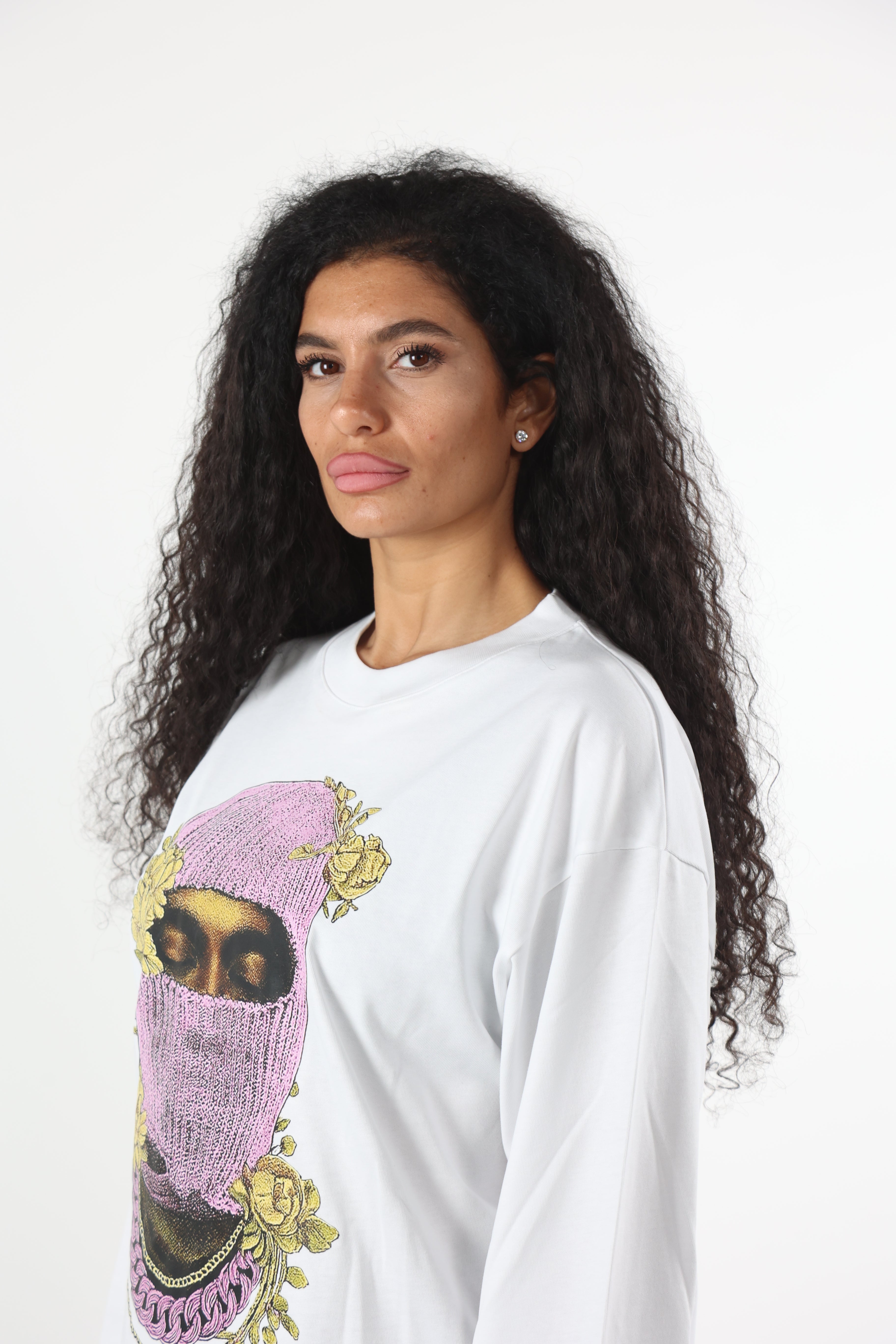 Long Sleeve Balaclava White