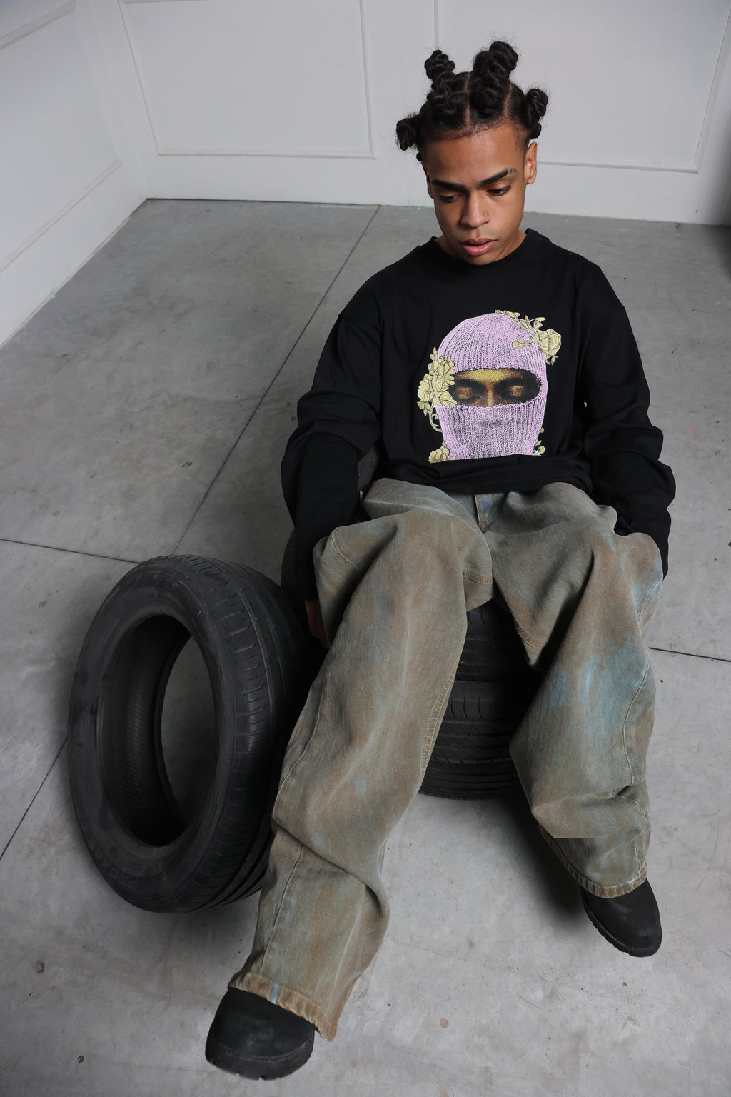 Long Sleeve Balaclava Black