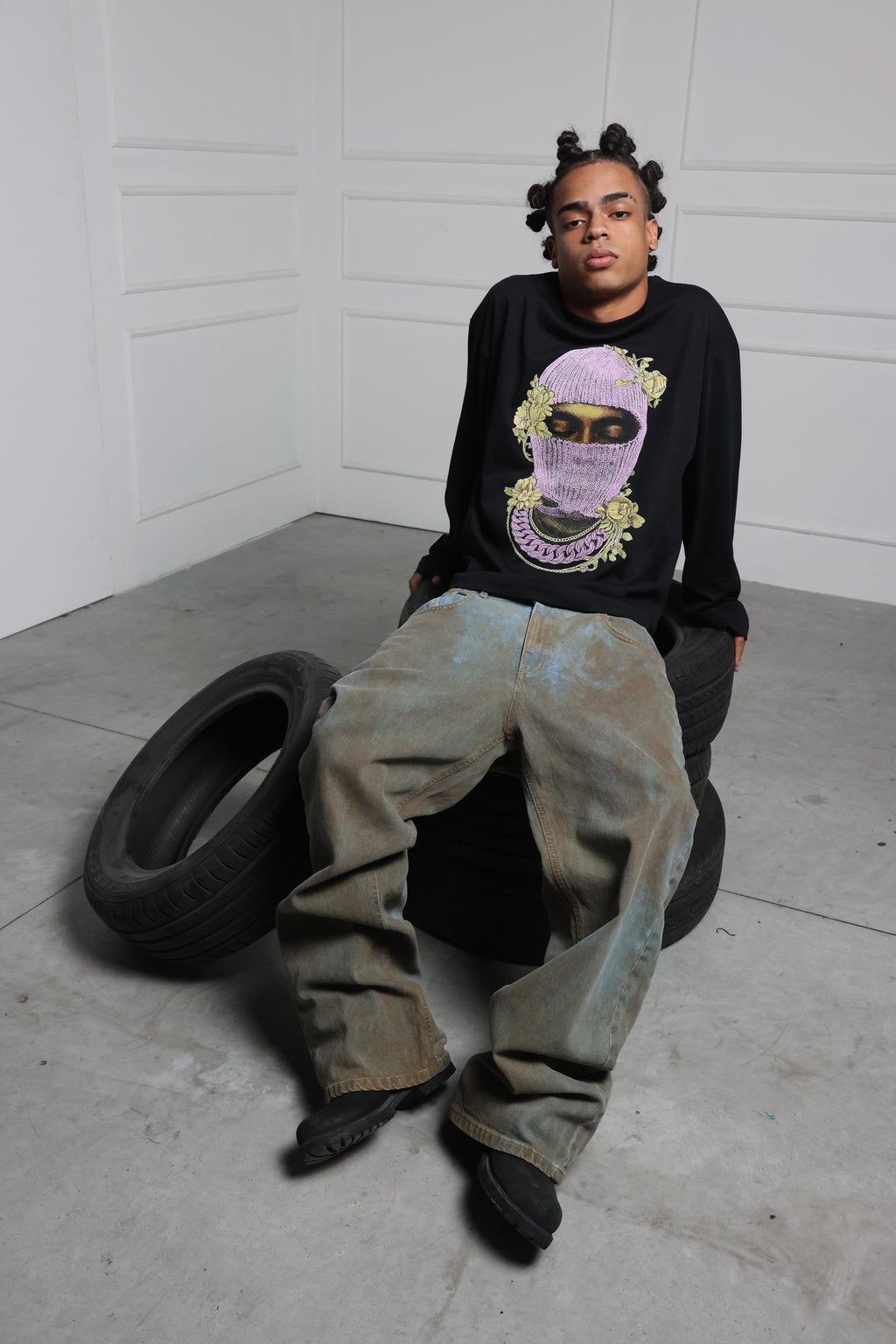 Long Sleeve Balaclava Black