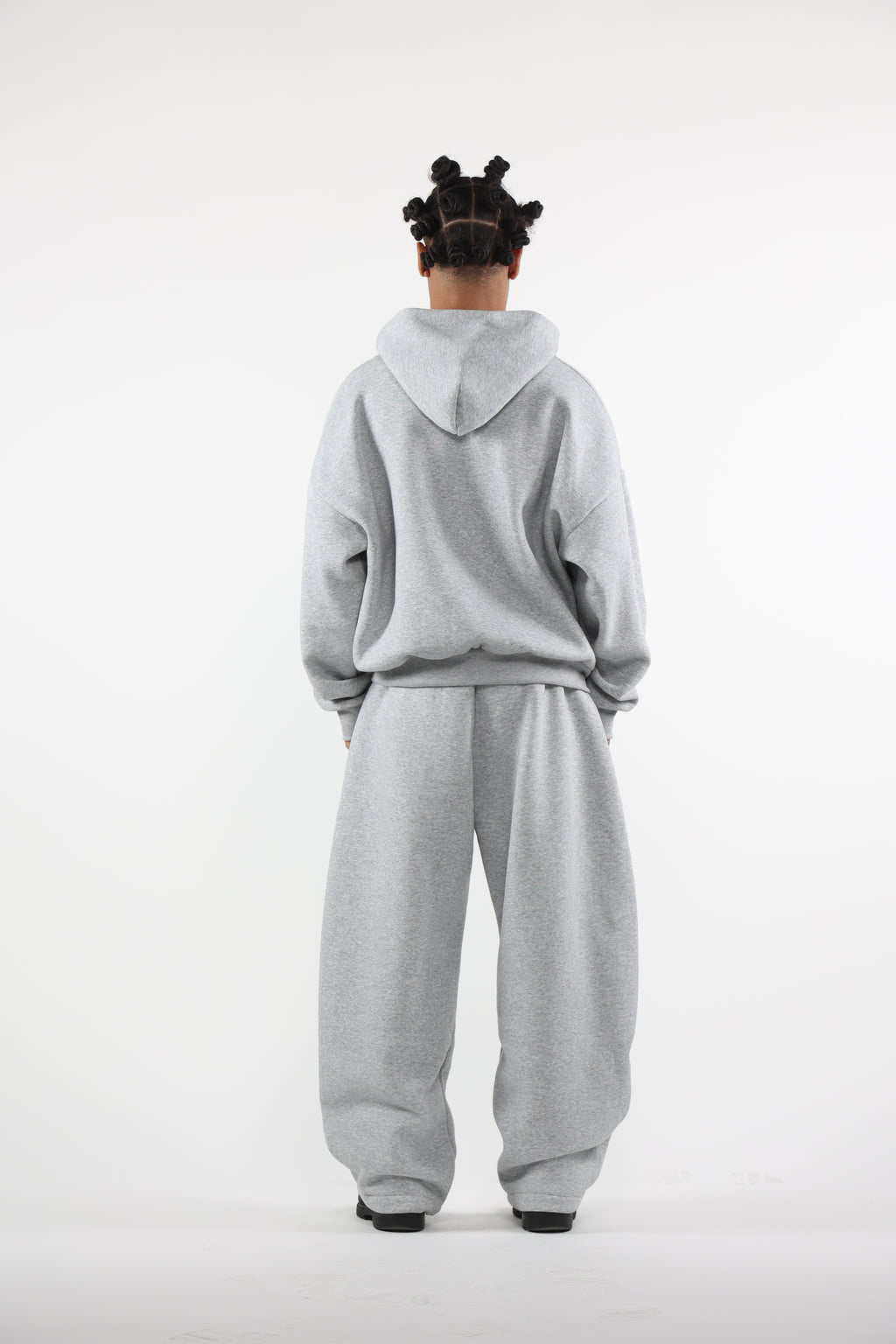 Self Made Hoodie Grigia